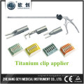 Factory Directly Nouveau 10X330mm Laparoscopique à double action Lt300 Titanium Clip Applier